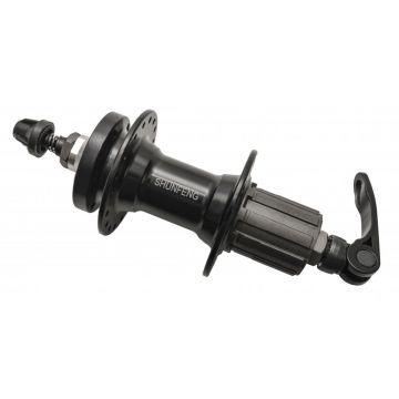 Butuc Spate 26 Casetat Aluminiu Compatibil Disc Prindere Rapida Rulare Rulment 36H