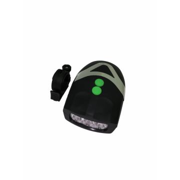 Lanterna + Claxon 3 Led-uri 3 Functii