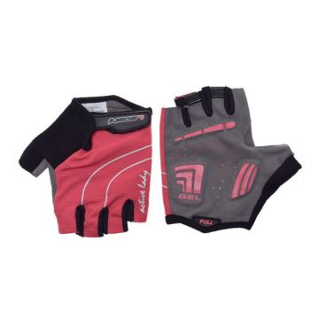 Manusi lady biciclete, culoare roz gri, marime L