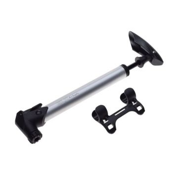 Mini pompa biciclete cu suport