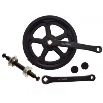 Pedalier cu o foaie 46 dinti si monobloc