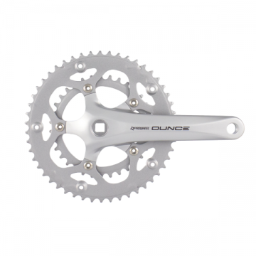 Pedalier SunRace, cursiera, ax patrat, 34 50T, aluminiu, 170mm