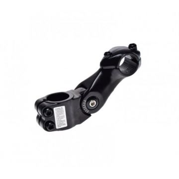 Pipa ghidon bicicleta, reglabila, diametru ghidon 25.4, furca 28.6