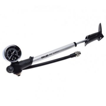 Pompa suspensie cu manometru GIYO din aluminiu, 300 psi