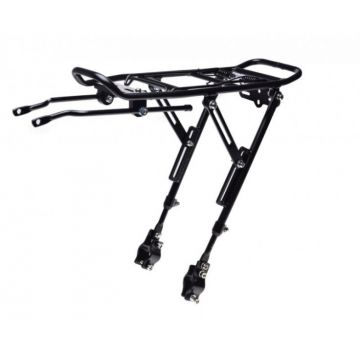 Portbagaj spate bicicleta 20  -29  , aluminiu ranforsat, culoare negru