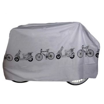 Prelata (husa) bicicleta din Nylon, 24-28 (XL), culoare gri