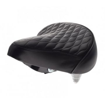 Sa bicicleta cu arcuri, model clasic, culoare negru