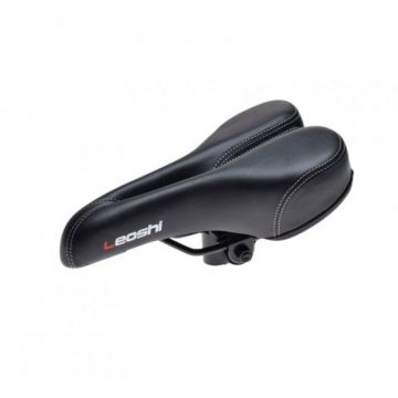 Sa biciclete de oras, Leoshi, cu gaura de ventilatie, culoare negru