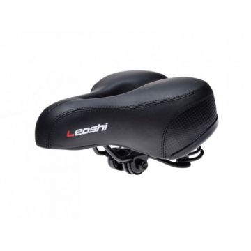 Sa cu arcuri WM pentru bicicleta cu gaura, culoare negru, Leoshi