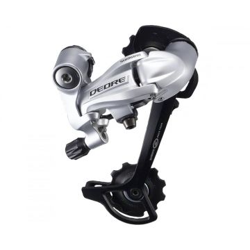 Schimbator Spate Shimano Deore Rd-M591-S-Sgs, 9 Vit., Top-Normal, Prindere Directa, Argintiu, Ambalat Ind.