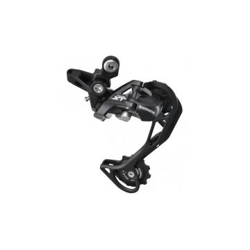 Schimbator spate Shimano Deore XT RD-M781-SGS, 10 viteze, Top-Normal, Shadow, prindere directa (compatibil direct mount), culoare negru