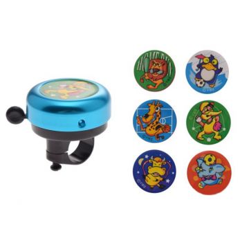 Sonerie bicicleta, diverse culori si figurine