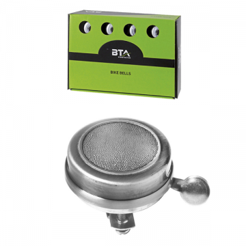 Sonerie BTA Old Style clasica, din otel, diametru 55mm, finisaj otel