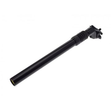 Tija sa biciclete 27,2 x 350 mm, cu suspensie, culoare negru