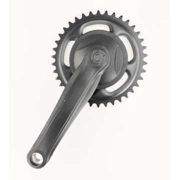 Angrenaj pedalier X-line Pro, 38z, 170mm, 1 2   x 3 32  , disc culoare negru, 94mm