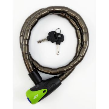 Antifurt cu cheie JET LOCK TY-250, 18x1000mm, culoare gri