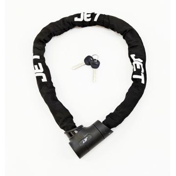 Antifurt cu cheie JET LOCK TY-780 lant, 8x900mm culoare negru
