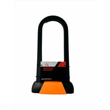 Antifurt cu cheie JET U-LOCK 20108, 170x320mm, cu suport, culoare negru