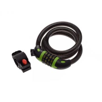 Antifurt cu cifru 15mm x 1000mm, cu suport montare