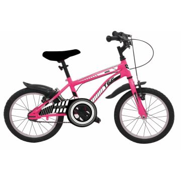 Bicicleta copii Tec Angel, culoare roz, roata 20  , cadru din otel