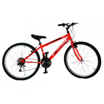 Bicicleta MTB UMIT Explorer Man, culoare portocaliu negru, roata 26  , cadru din otel