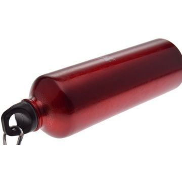 Bidon apa aluminiu, culoare rosu, 750ml