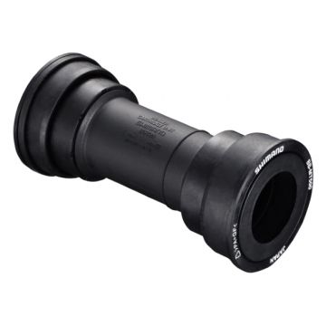 Butuc pedalier Shimano BB-MT500-PA, cuvete dreapta  stanga, press fit mtb, rulmenti, tub intern, culoare negru