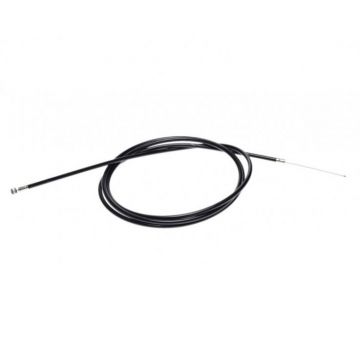 Cablu frana fata cu teaca, pentru biciclete, lungime cablu 1800mm, lungime teaca 1700mm, culoare negru