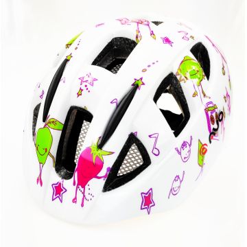 Casca biciclisti AVO-11, marime M (48-52 cm), culoare alb