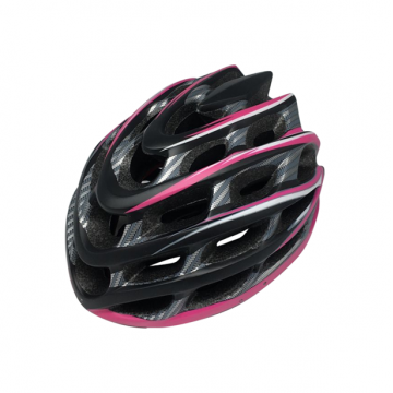 Casca biciclisti AVO-41, marime L (58-62 cm), culoare carbon roz