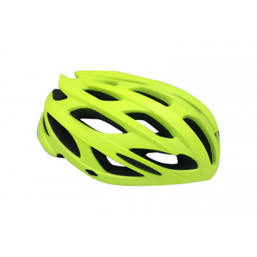 Casca biciclisti AVO-48, marime L (58-62 cm), culoare galben fluo