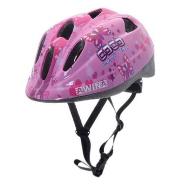 Casca ciclisti pentru copii, Awina by Moon, culoare roz, marimea M