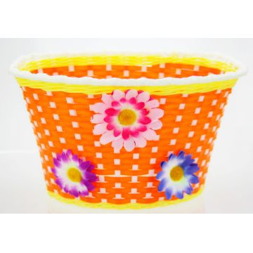 Cos biciclete copii HL-BS03-2 pentru roti 20  , material plastic, culoare portocaliu