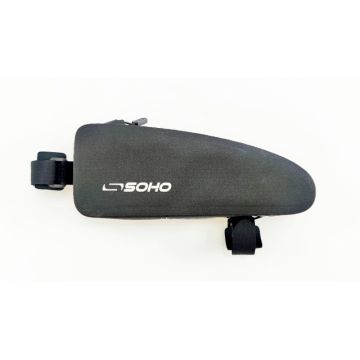 Geanta (TPU) SOHO CANAL, prindere pe cadru, culoare negru