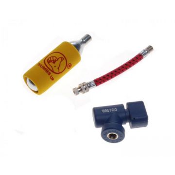 Kit Co2 racord universal, 1 rezerva de 16gr