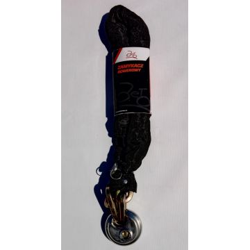 Lant si lacat legat Jet 25111, 10x10x900mm, culoare negru argintiu