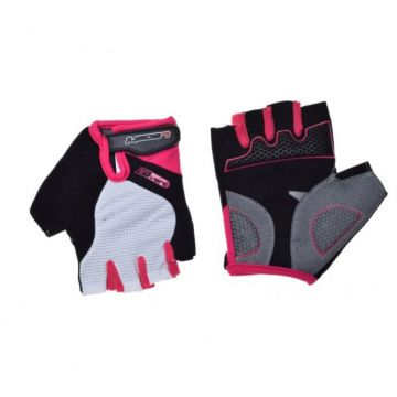 Manusi ciclism adulti, Leoshi, cu gel, culoare multicolor, marime L