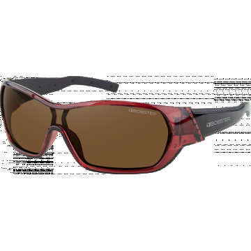 Ochelari de soare BOBSTER Aria, culoare rosu negru, lentila maro