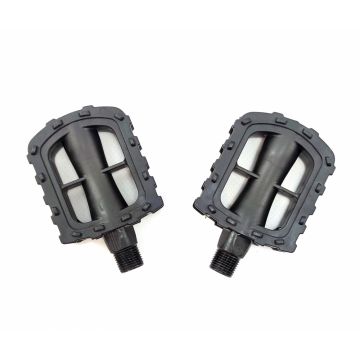 Pedale biciclete 221 plastic 80x58, filet 9 16  (14mm)