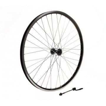 Roata fata dubla bicicleta 26  , quick release, Skorpion, culoare negru