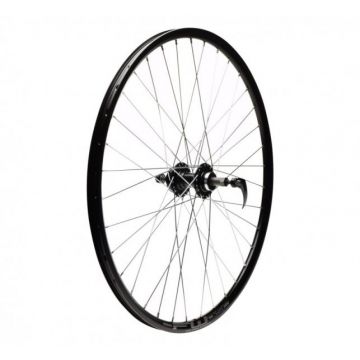 Roata spate dubla mtb 29  , aluminiu, butuc pentru frana disc