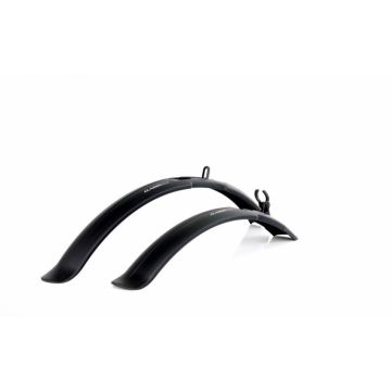 Set 2 aparatori roti biciclete 24  -26  , Simpla Classic SDE universale, culoare negru