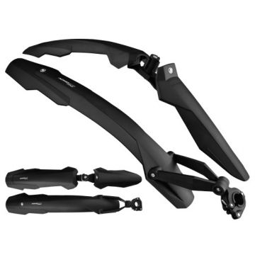 Set 2 aparatori roti biciclete, Simpla ADHD SDS scurte 26   -27.5  , culoare negru