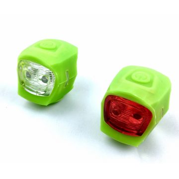 Set 2 lampi far si stop S90 2 led, culoare verde