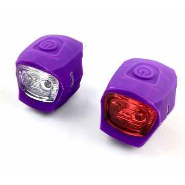 Set 2 lampi far si stop S90 2 led, culoare violet