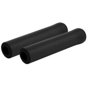 Set 2 mansoane bicicleta Jet SGR-001 NBR din spuma, culoare negru