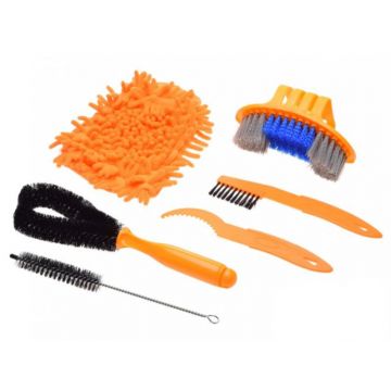 Set 6 perii intretinere curatare biciclete