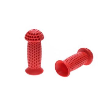 Set mansoane biciclete copii, culoare rosu, 85mm