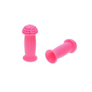 Set mansoane biciclete copii, culoare roz, 85mm