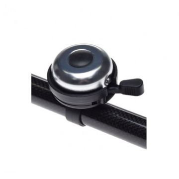 Sonerie biciclete aluminiu, culoare argintiu negru